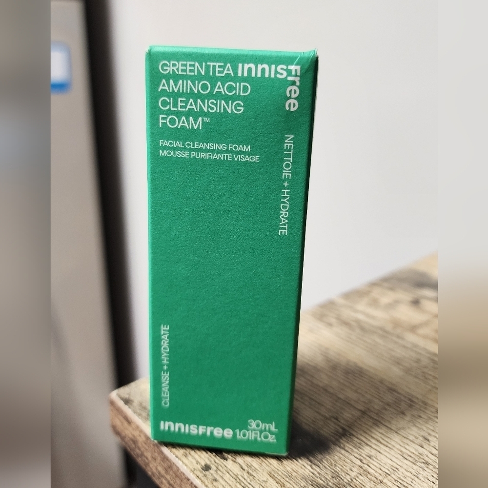 Innisfree Green Tea Amino Acid Cleansing Foam 30ml New